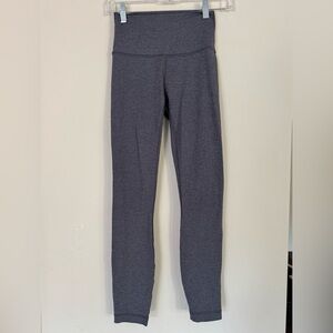 lululemon  Gray Leggings Size 4 -EUC